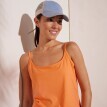Top na wąskich ramiączkach z bawełny organicznej