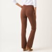 Colanți tip bootcut cu talie elastică