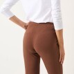 Colanți tip bootcut cu talie elastică
