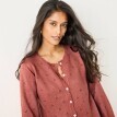 Cardigan tricotat cu punct
