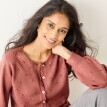 Cardigan tricotat cu punct