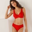 Biustonosz Guspini z koronki i tiulu na fiszbinach marki Confidence Lingerie