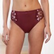 Klasyczne majtki „Caminata” marki Confidence Lingerie wykonane z mikrofibry z haftem