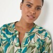 Tunika s dlouhými rukávy a potiskem květin