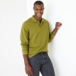 Tricou polo cu mânecă lungă, culoare uni