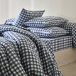 Lenjerie de pat din bumbac Vichy