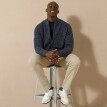 Sweter z dwustronnym zamkiem, 30% wełny