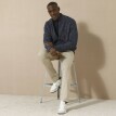 Sweter z dwustronnym zamkiem, 30% wełny