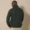 Cardigan căptușit călduros, tricotat fin cu 30% lână