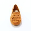 Mocasini din imitație de piele întoarsă