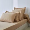 Jednobarevné napínací prostěradlo zn. Colombine® s hloubkou rohů 32 cm, z bavlny