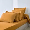 Jednobarevné napínací prostěradlo zn. Colombine® s hloubkou rohů 32 cm, z bavlny
