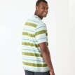 Tricou polo cu mânecă scurtă și dungi