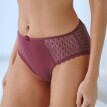 Komplet 2 jednokolorowych majtek maxi z bawełny i koronki Coria marki Confidence Lingerie
