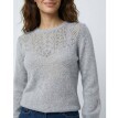 Pulover cu model ajurat