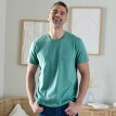 Tricou cu guler rotund și mâneci scurte
