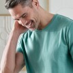 Tricou cu guler rotund și mâneci scurte