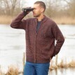 Sweter z dwustronnym zamkiem, 30% wełny