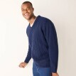 Sweter z dekoltem w serek