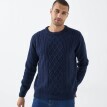 Sweter z okrągłym dekoltem
