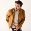Bluza zapinana na zamek z kołnierzem