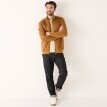 Bluza zapinana na zamek z kołnierzem