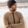 Hanorac cu fermoar, confecționat din microfleece
