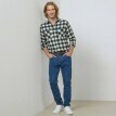 Koszula flanelowa w kratę, zestaw 3 sztuk