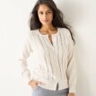 Cardigan ajurat