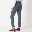 Úzké 7/8 kalhoty,, pruhovaný denim