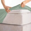 Jednobarevné napínací prostěradlo zn. Colombine®, žerzej, hloubka rohů 40 cm