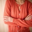 Cardigan ajurat