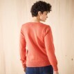 Cardigan ajurat