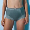 Súprava 2 zoštíhľovacích nohavičiek Avila  zn. Confidence Lingerie® zo saténového úpletu s čipkou