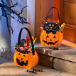 Dovleac de Halloween cu pălărie