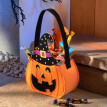 Dovleac de Halloween cu pălărie