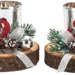 Adventi gyertyatartók, 4 darabos készlet