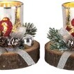 Adventi gyertyatartók, 4 darabos készlet