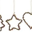 Függődekorációk Pearls Shine, 3 darabos szett