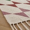 Covor texturat cu model geometric