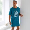 Pizsama maxi póló nyomtatással