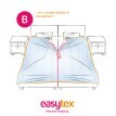 Prikrývka Twin 2v1 350g/m2 (oddeliteľná zipsom)