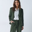 Jachetă blazer din velur