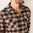Flanel kockás ing