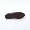 Slippers na klinovej podrážke, so strapcami