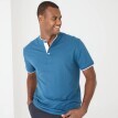 Tricou polo din piqué uni