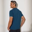 Tricou polo din piqué uni