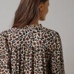 Košilová halenka s leopardím vzorem