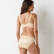 Sada 2 polovyztužených podprsenek Salford zn. Confidence Lingerie ze saténu a krajky, s kosticemi