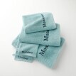 Colecția de textile pentru baie Colombine®, 420g/m2 cu broderie MONSIEUR